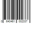 Barcode Image for UPC code 0640461002337