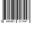 Barcode Image for UPC code 0640461017447