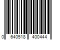 Barcode Image for UPC code 0640518400444