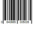 Barcode Image for UPC code 0640665005035