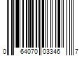 Barcode Image for UPC code 064070033467