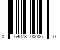 Barcode Image for UPC code 064073000060