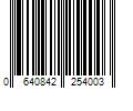 Barcode Image for UPC code 0640842254003