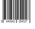 Barcode Image for UPC code 0640842254027