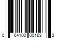 Barcode Image for UPC code 064100001633