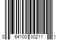 Barcode Image for UPC code 064100002111