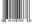 Barcode Image for UPC code 064100006676