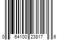 Barcode Image for UPC code 064100238176