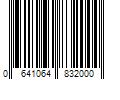 Barcode Image for UPC code 0641064832000