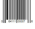 Barcode Image for UPC code 064111000076