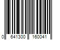 Barcode Image for UPC code 0641300160041