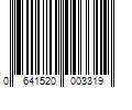 Barcode Image for UPC code 0641520003319