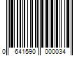 Barcode Image for UPC code 0641590000034