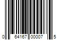 Barcode Image for UPC code 064167000075