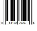 Barcode Image for UPC code 064180000076