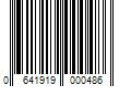 Barcode Image for UPC code 0641919000486