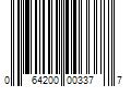 Barcode Image for UPC code 064200003377