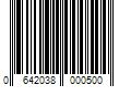 Barcode Image for UPC code 0642038000500