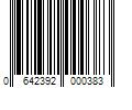 Barcode Image for UPC code 0642392000383