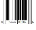 Barcode Image for UPC code 064247001466