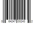 Barcode Image for UPC code 064247002432