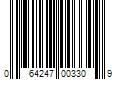 Barcode Image for UPC code 064247003309