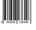 Barcode Image for UPC code 0642608036496