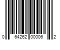 Barcode Image for UPC code 064262000062