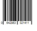 Barcode Image for UPC code 0642863021411