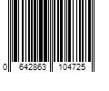 Barcode Image for UPC code 0642863104725