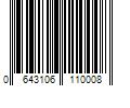 Barcode Image for UPC code 0643106110008