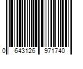 Barcode Image for UPC code 0643126971740