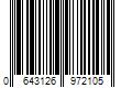 Barcode Image for UPC code 0643126972105