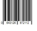 Barcode Image for UPC code 0643126972112