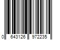 Barcode Image for UPC code 0643126972235