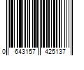 Barcode Image for UPC code 0643157425137