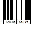 Barcode Image for UPC code 0643231517321