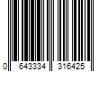 Barcode Image for UPC code 0643334316425