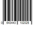 Barcode Image for UPC code 0643443102025