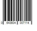 Barcode Image for UPC code 0643604007114