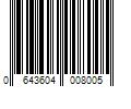 Barcode Image for UPC code 0643604008005