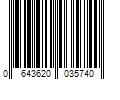 Barcode Image for UPC code 0643620035740