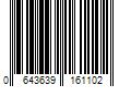 Barcode Image for UPC code 0643639161102