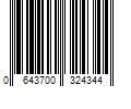 Barcode Image for UPC code 0643700324344