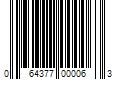 Barcode Image for UPC code 064377000063