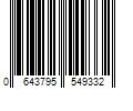 Barcode Image for UPC code 0643795549332