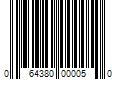 Barcode Image for UPC code 064380000050