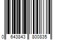 Barcode Image for UPC code 0643843800835