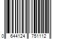 Barcode Image for UPC code 0644124751112