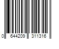 Barcode Image for UPC code 0644209311316